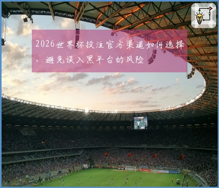 2026世界杯投注官方渠道如何选择，避免误入黑平台的风险